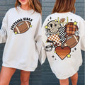 Retro football Sweatshirt, football Sweatshirt, Football Mama, football Sweatshirt, football vibes, retro game day...
