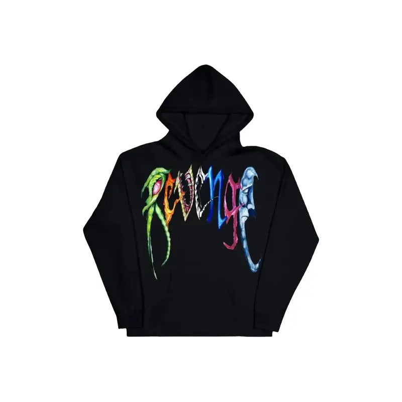 Revenge Trippie Arch Logo Hoodie Black T-Shirts, Sweatshirt | RetroVerseTees.com