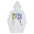 Revenge Trippie Arch Logo Hoodie White Man Tops Sweatshirts Pullover Outfit Graphic T-Shirts | RetroVerseTees.com