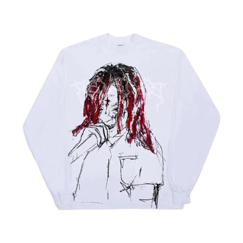 Revenge WHITE LIGHTNING TRIPPIE LONG SLEEVE T-Shirts, Hoodie, Sweatshirt | RetroVerseTees.com
