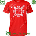 The loyal Phillies fans and the brave firefighters t shirt