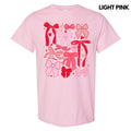Ribbon & Bow Collage Gildan Short Sleeve T-Shirt 'NLB' Hoodie, Sweatshirt | RetroVerseTees.com