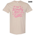 Ribbon Just A Girl Gildan Short Sleeve T-Shirt 'NLB' Hoodie, Sweatshirt | RetroVerseTees.com