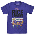 Rice Krispies Snap, Crackle, and Pop T-Shirt - Royal Blue Heather Hoodie, Sweatshirt | RetroVerseTees.com