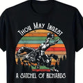 Richard'WB shield Wine Knight Graphic Tee
