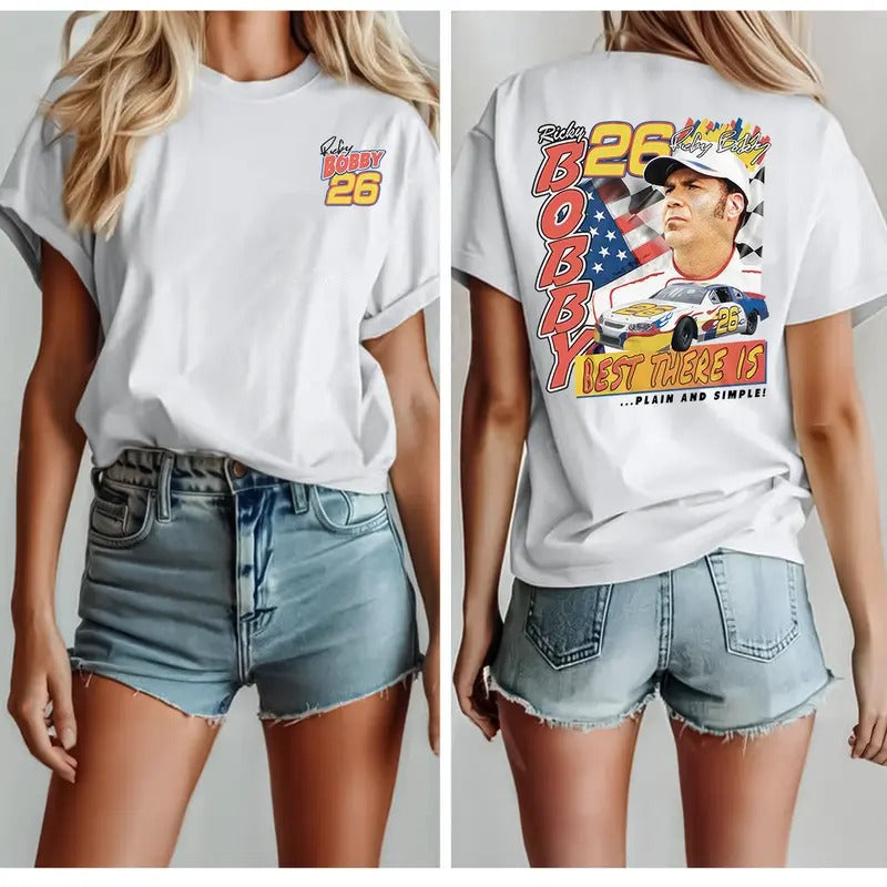 Ricky Bobby T-Shirt, Mental Health Matter, S to 4XL, Menswear Hoodie, Sweatshirt | RetroVerseTees.com