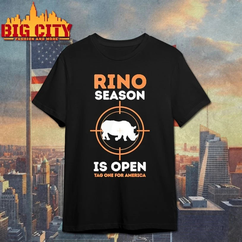 Rino Season Is Open Tag One For America shirt