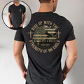 Rise Up with TNF Strength FOG Jumpman Eagle Christian Tshirts Pure Cotton Fabric Casual Streetstyle Crew Neck Short...