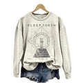 Rock Band Print Cozy Sweatshirt, Hoodie, Sleep Token Merch style 12 Cotton Womenswear T-Shirts | RetroVerseTees.com