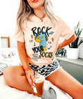 Rock Your Sock Shirt - World Down Syndrome T-shirt - Rock Music Lover T-shirt - Down Syndrome Awareness Walk Tee