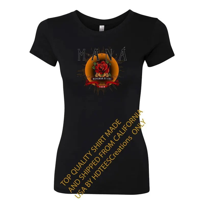 Rock en Español MANA 2019 Women's T-Shirt Casual Comfort Hoodie, Sweatshirt | RetroVerseTees.com