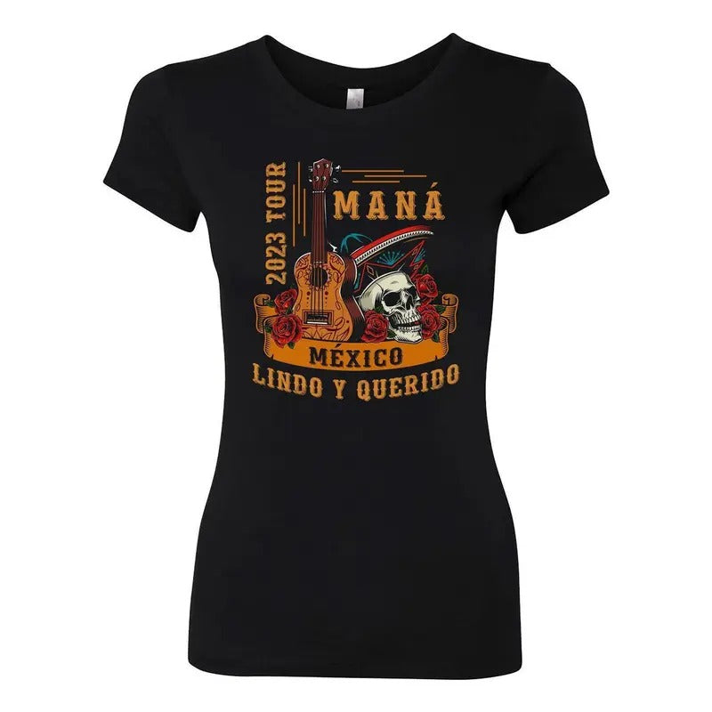 Rock en español: MANA 2023 Tour T-Shirt Playera Hoodie, Sweatshirt | RetroVerseTees.com
