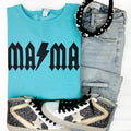 Rocker Mama Lightning Bolt Sweatshirt T-Shirts, Hoodie | RetroVerseTees.com