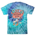 Rocko's Modern Life Tie Dye T-Shirt - Blue Jerry Tie Dye Hoodie, Sweatshirt | RetroVerseTees.com