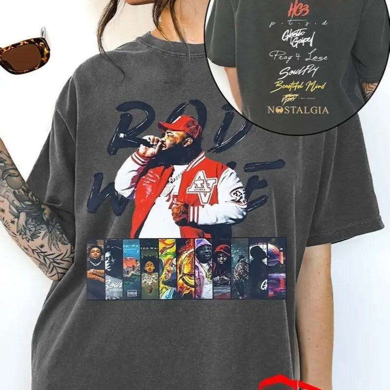 Rod Wave Concert T Shirt, Last Lap Tour Shirt, Gift For Him, For Her Hoodie, Sweatshirt | RetroVerseTees.com