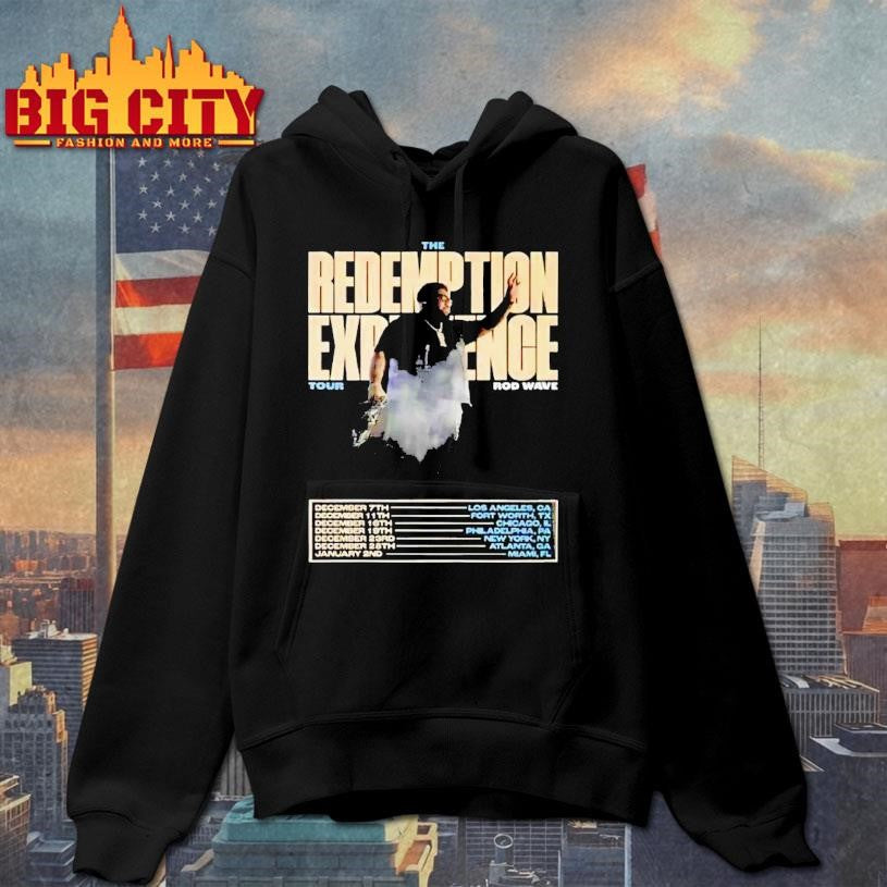 Rod Wave The Redemption Experience Tour Shirt
