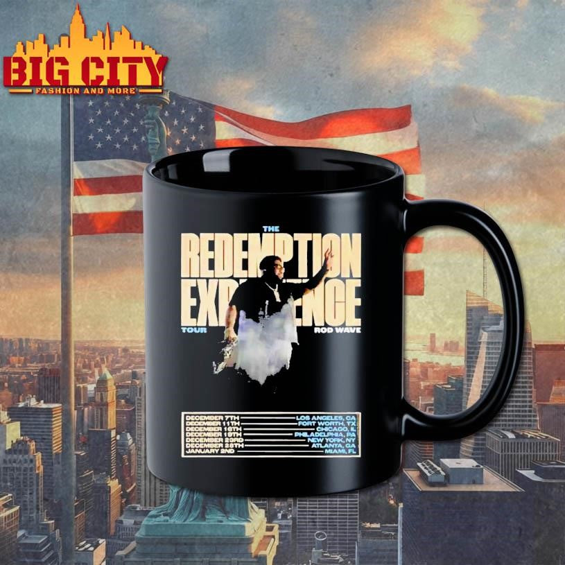 Rod Wave The Redemption Experience Tour Shirt