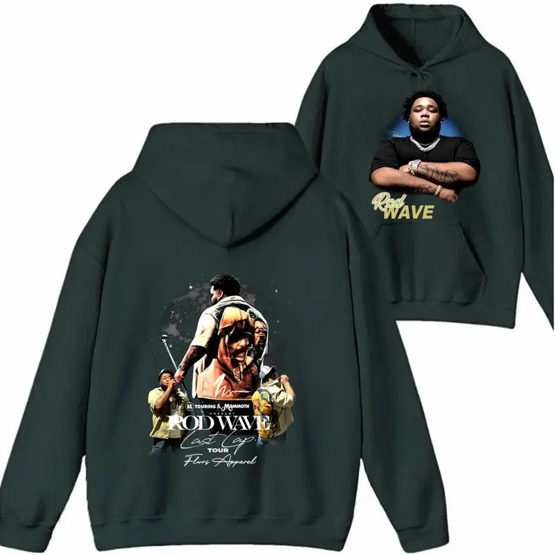 Rod Wave V4 Shirt, Sweatshirts, Hoodies, Last Lap 2024 Tour Music Tee, Unisex Rapper T-Shirt, Gift for Men & Women,...