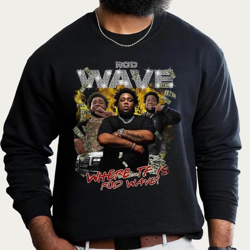 Rod Wave, Rod Wave Shirt, Rod Wave Last Lap, Where TF is Rod Wave Shirt, Rod Wave Concert Shirt, Rod Wave Graphic Tee,...