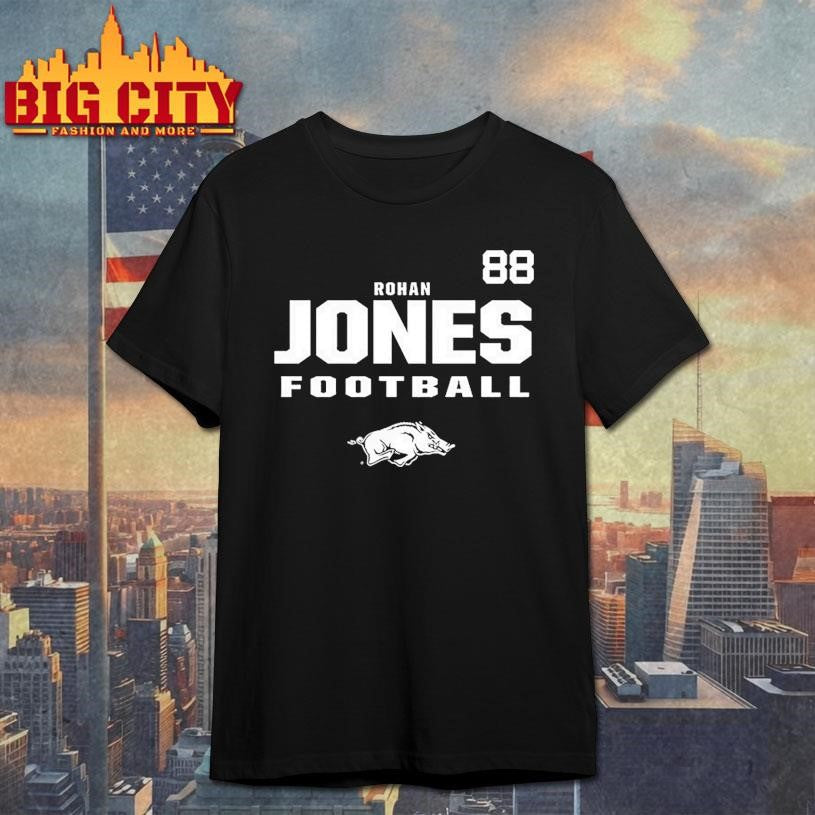 Rohan Jones Arkansas Razorbacks Shirt