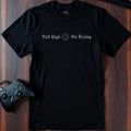 Roll High, Die Trying TShirt , Funny Rpg Gamer Tee , Fantasy Tabletop Shirt , Dnd Gift , Dungeon Master ApparelUnisex...