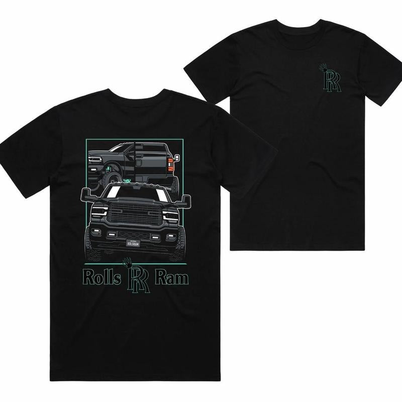 Rolls Ram Tee - Car Graphic Design Stylish Car Merch For Automotive Enthusiasts Hoodie, Sweatshirt | RetroVerseTees.com
