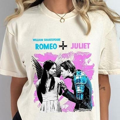 Romeo And Juliet T-Shirt William Shakespeare T-Shirt Movies T-Shirt Hoodie, Sweatshirt | RetroVerseTees.com