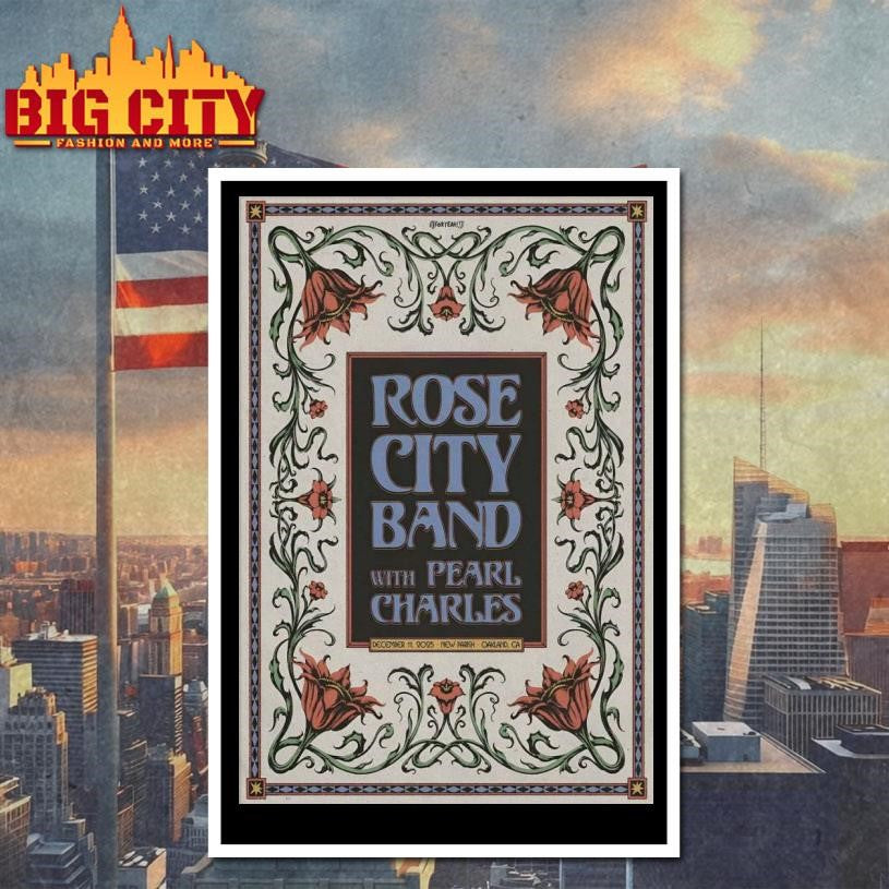 Rose City Band Oakland Event On Dec 11 2025 Poster shirt