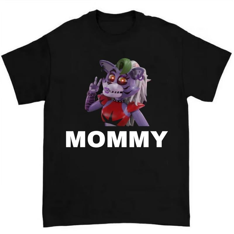 Roxanne Wolf FNAF Security Breach Funny Mommy T Shirt Bold and Quirky Design for Fans Hoodie, Sweatshirt | RetroVerseTees.com