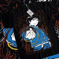 Roy Mustang T-Shirt Fullmetal Alchemist Lust FMA Anime Girl Black Shirt All Size Hoodie, Sweatshirt | RetroVerseTees.com
