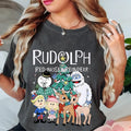 Rudolph Red-nosed Reindeer Christmas Sweatshirt, Rudolph Reindeer Xmas Shirt, Rudolph Christmas Movie Shirt, Holiday...