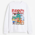 Rudolph the Red Nosed Reindeer Christmas Sweatshirt T-Shirts, Hoodie | RetroVerseTees.com