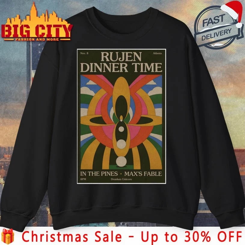 Rujen Dinner Time Atlanta Poster shirt