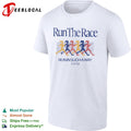Run the race run in such a way 1 Cor 9 24 women runners shirt
