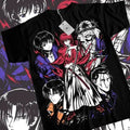 Rurouni Kenshin Samurai Himura T-Shirt Rurouni kenshin art Black Shirt All Size Hoodie, Sweatshirt | RetroVerseTees.com