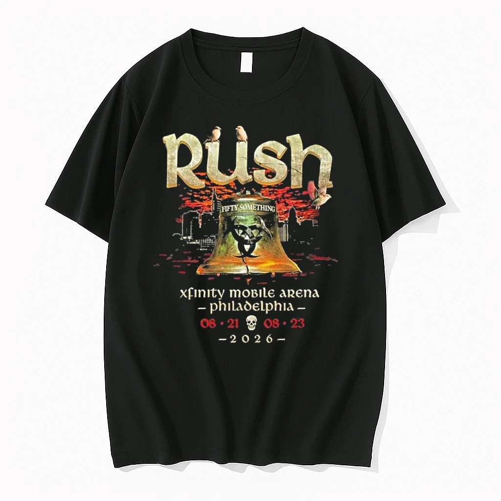 Rush Bell Philadelphia Pa Xfinity Mobile Arena August 21 23 2026 Limited Tshirts Sweater