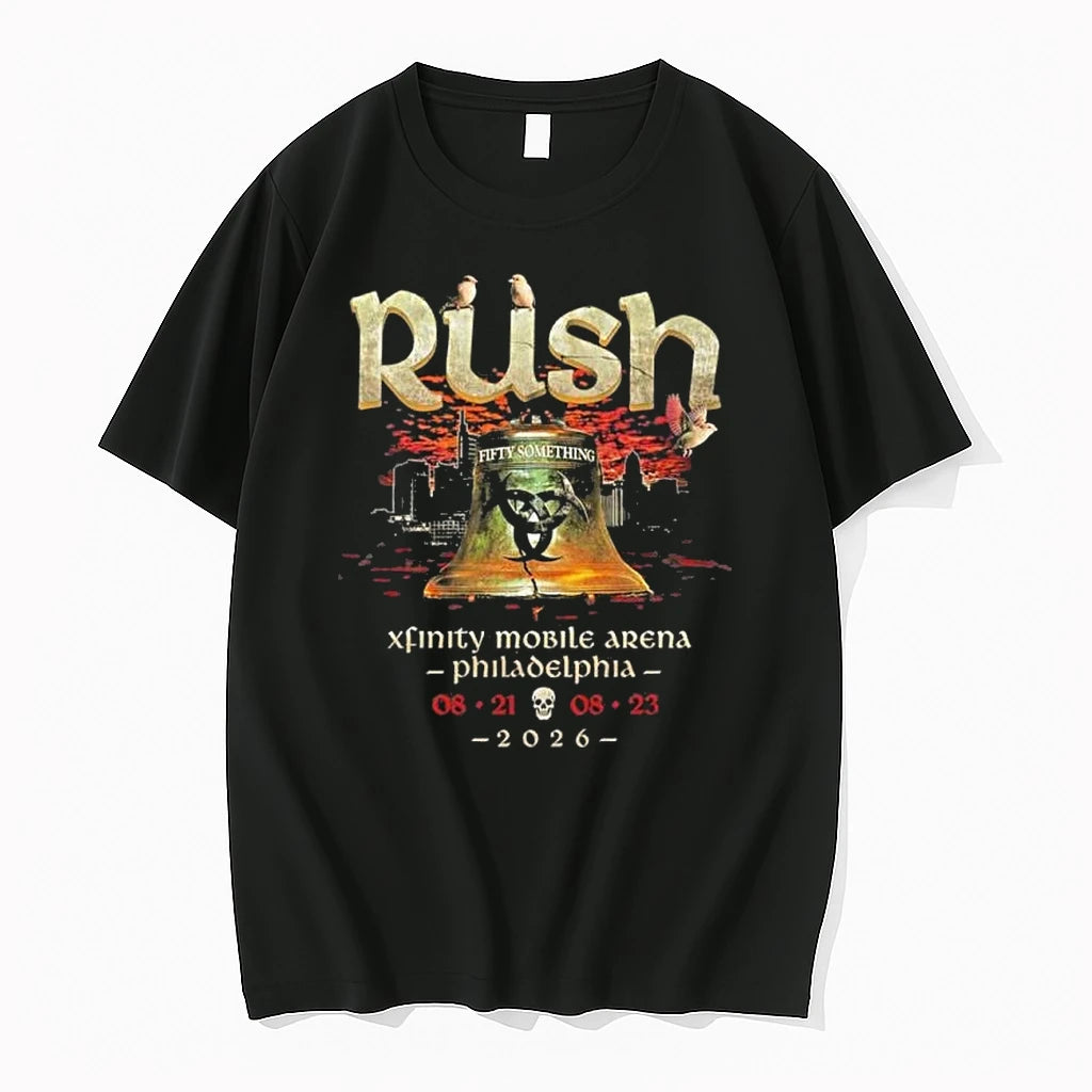 Rush Fifty Something Philadelphia August 21 23 2026 Xfinity Mobile Arena Tshirts Sweater
