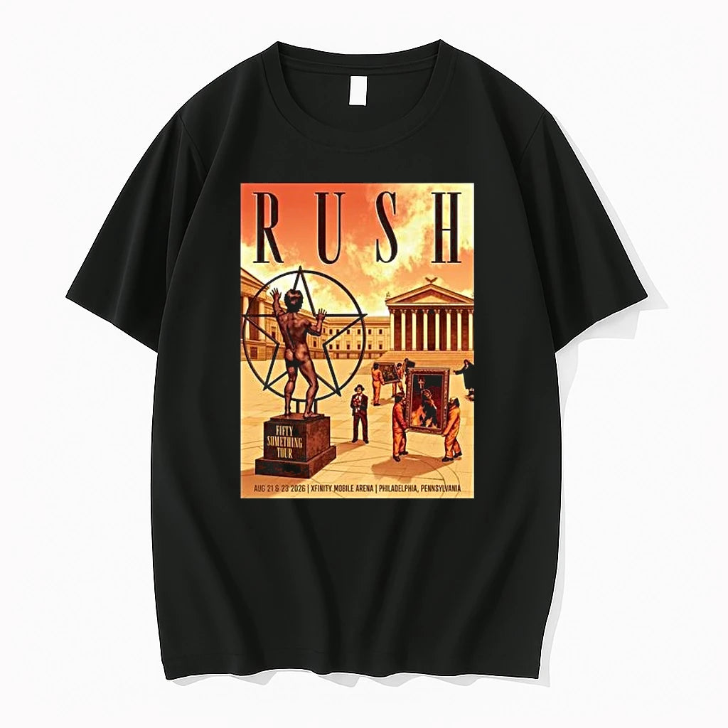 Rush Philadelphia Pa Xfinity Mobile Arena August 21 23 2026 Tshirts Sweater