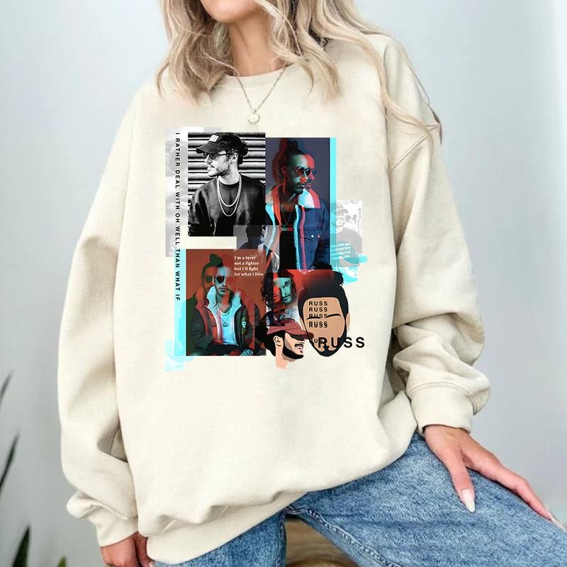 Russ Merch Santiago Album IT Was You All Along Tour2024 Shirt Hoodie, Sweatshirt | RetroVerseTees.com