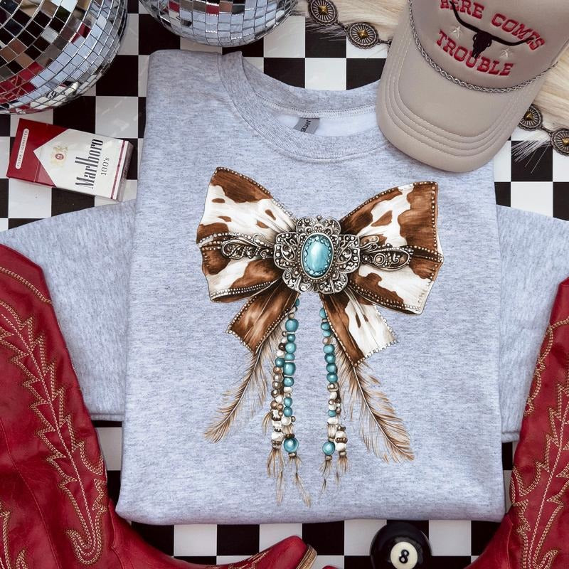 Rustic Cowhide DTF Transfers - THIS IS NOT A SHIRT Hoodie, Sweatshirt | RetroVerseTees.com