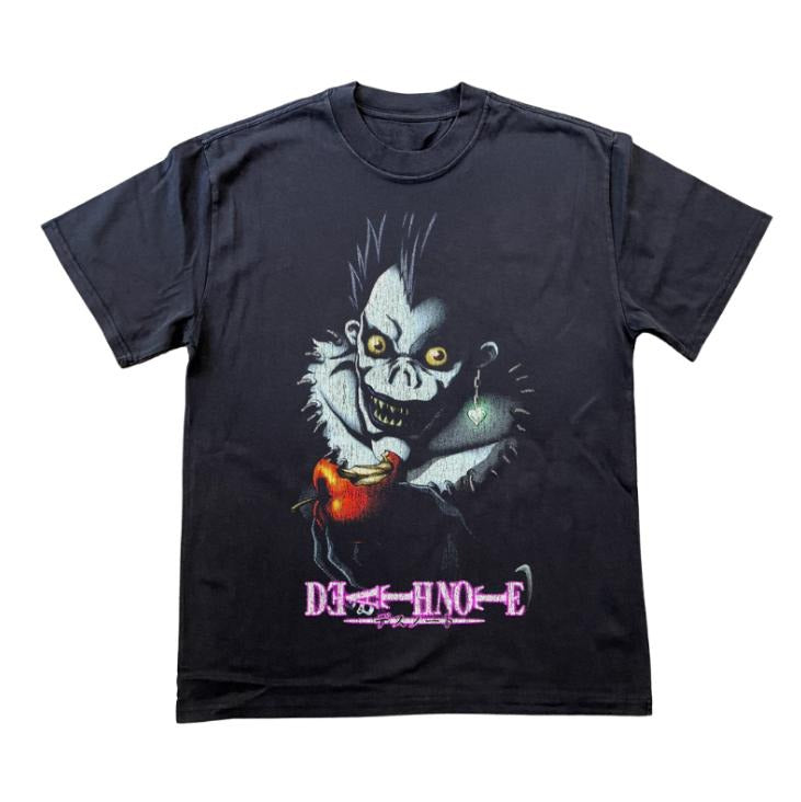 Ryuk & TNF Bitten fruit T-Shirt, Death Note Shirt, Manga Anime Tshirt, Anime Clothing, Vintage Graphic Tees, Unisex...