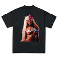 S Red Kitty Super Star Graphic Rap Tee Shirt Streetwear New Design Hoodie, Sweatshirt | RetroVerseTees.com