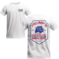 [SALE UP TO 45%] Trump Snowflake Removal Service Halloween 2 sides T-shirt for men and women Cotton Menswear Top Navy...