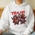 [SALE UP TO 60%] Red White and Feral T-Shirt, Sweatshirt, Hoodie, Funny Raccoon with USA Flag Design, Trendy 4th of July...