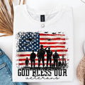 [SALE UP TO 60%] USA Flag Soldier T-Shirt Sweatshirt, Memorial Day + 4th of July Tee, American Military Graphic, Veterans...