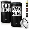 SANDJEST 4-in-1 Dad Tumbler Gifts, 12oz Dad Fuel Can Cooler Cup, Stainless Steel Insulated Cans Christmas, Birthday,...