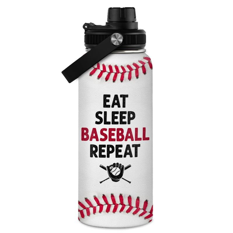 SANDJEST Spiky hair fighters Water Bottle 32 Oz - Insulated Stainless Steel Sport Bottles with Lid - Spiky hair fighters...