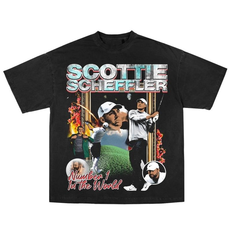 SCOTTIE SCHEFFLER TEE Hoodie, Sweatshirt | RetroVerseTees.com