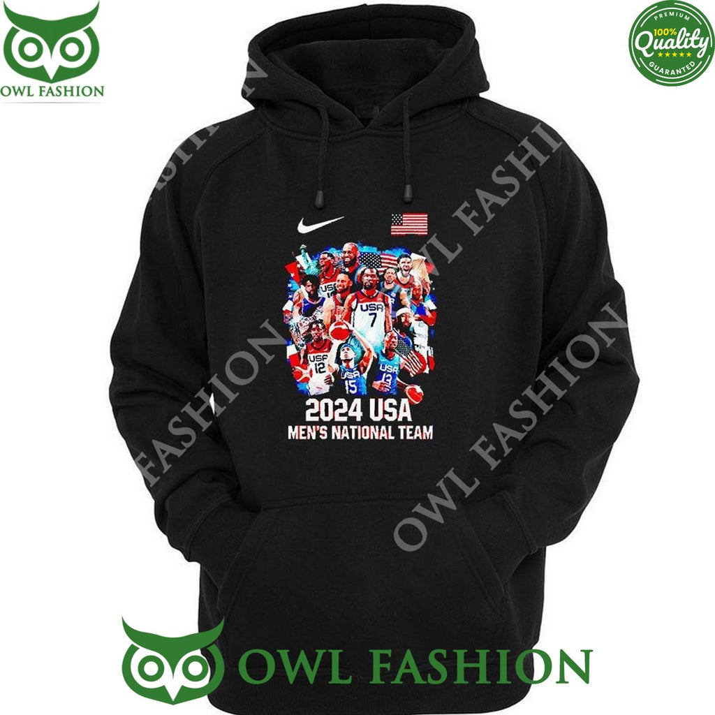 Olympic Paris 2024 America Flag National Team t shirt