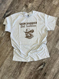 SINGLE SHIRT - Even Baddies Get Saddies - Funny Shirt - Raccoons Shirt - Summer Tee Hoodie, Sweatshirt | RetroVerseTees.com